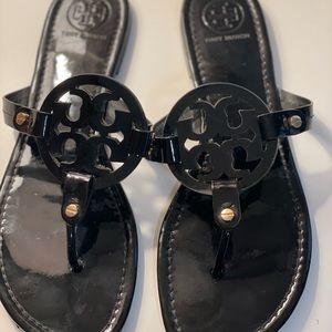 Tory Burch Patent Miller Sandal